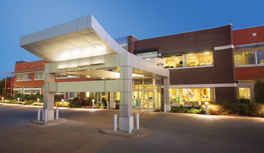 Outside of Herrin Hospital