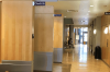 Southern Illinois University student health center hallway